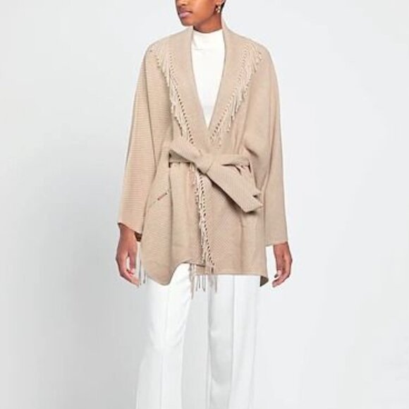 BAZAR DELUXE  overcoat sweater - Picture 1 of 12
